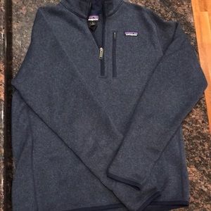 Patagonia better sweater Men’s Quarter zip size M
